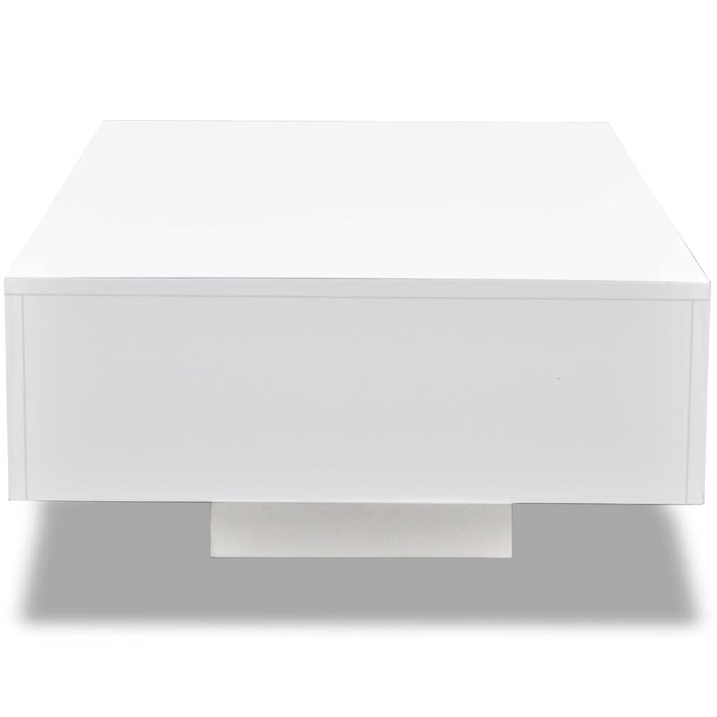 Coffee Table High Gloss White