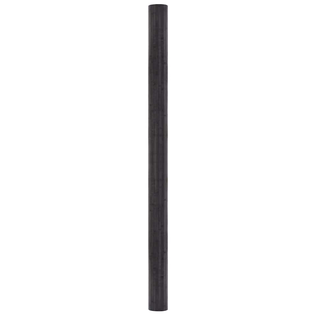 Bamboo Room Divider in Grey - 250x165 cm, Elegant Privacy Screen