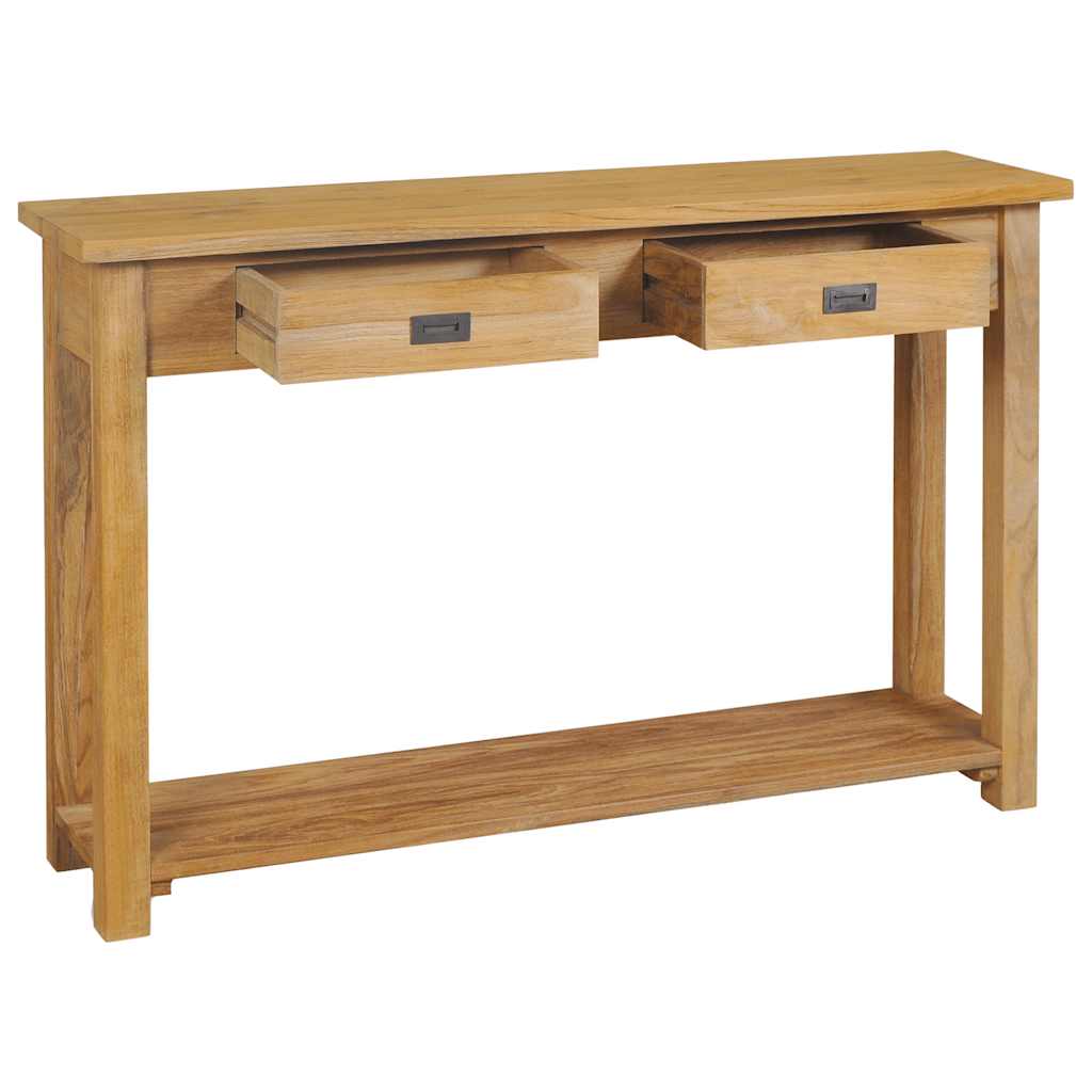 Console Table Solid Teak 120x30x80 cm