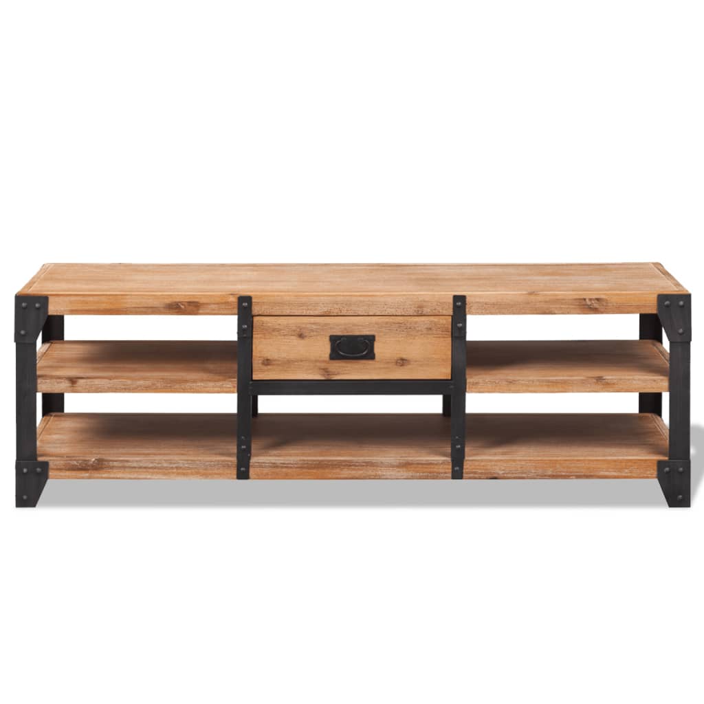 Elegant Acacia Wood 3-Piece Living Room Furniture Set