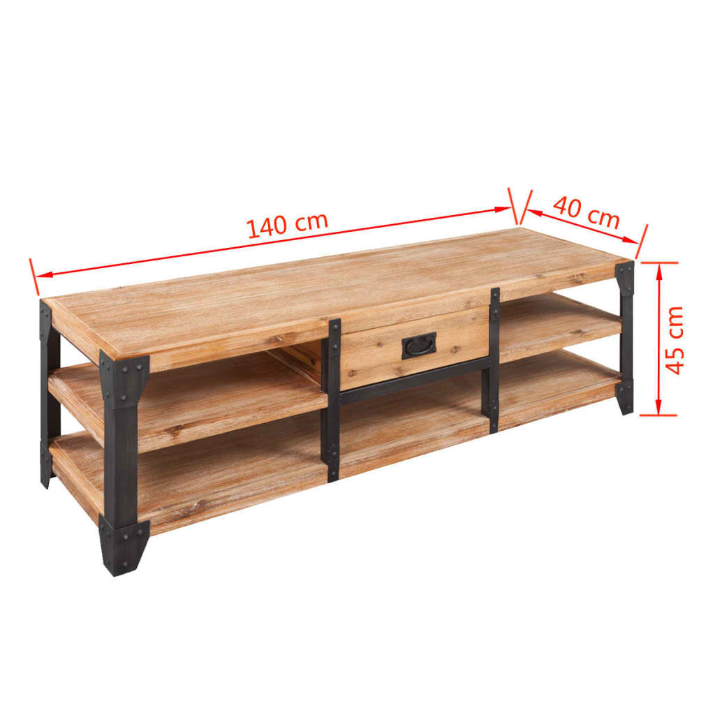Elegant Acacia Wood 3-Piece Living Room Furniture Set