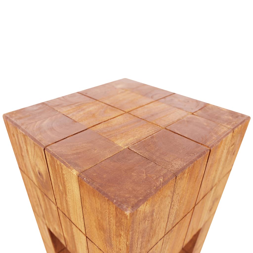 Solid Mahogany Wood Stool - Elegant & Durable Seating Solution