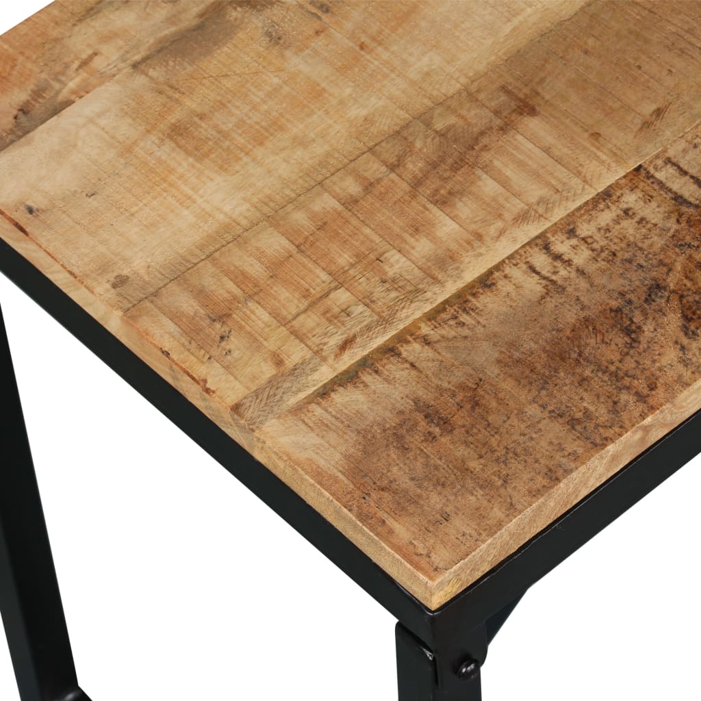 Mango Wood Bench 110x35x45 cm – Solid, Stylish Seating Solution