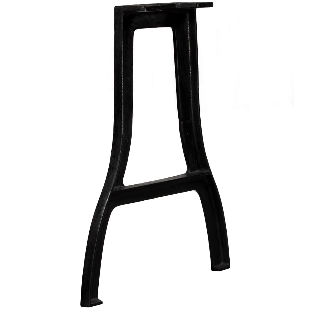 A-Frame Cast Iron Dining Table Legs 2 pcs - Durable & Stylish