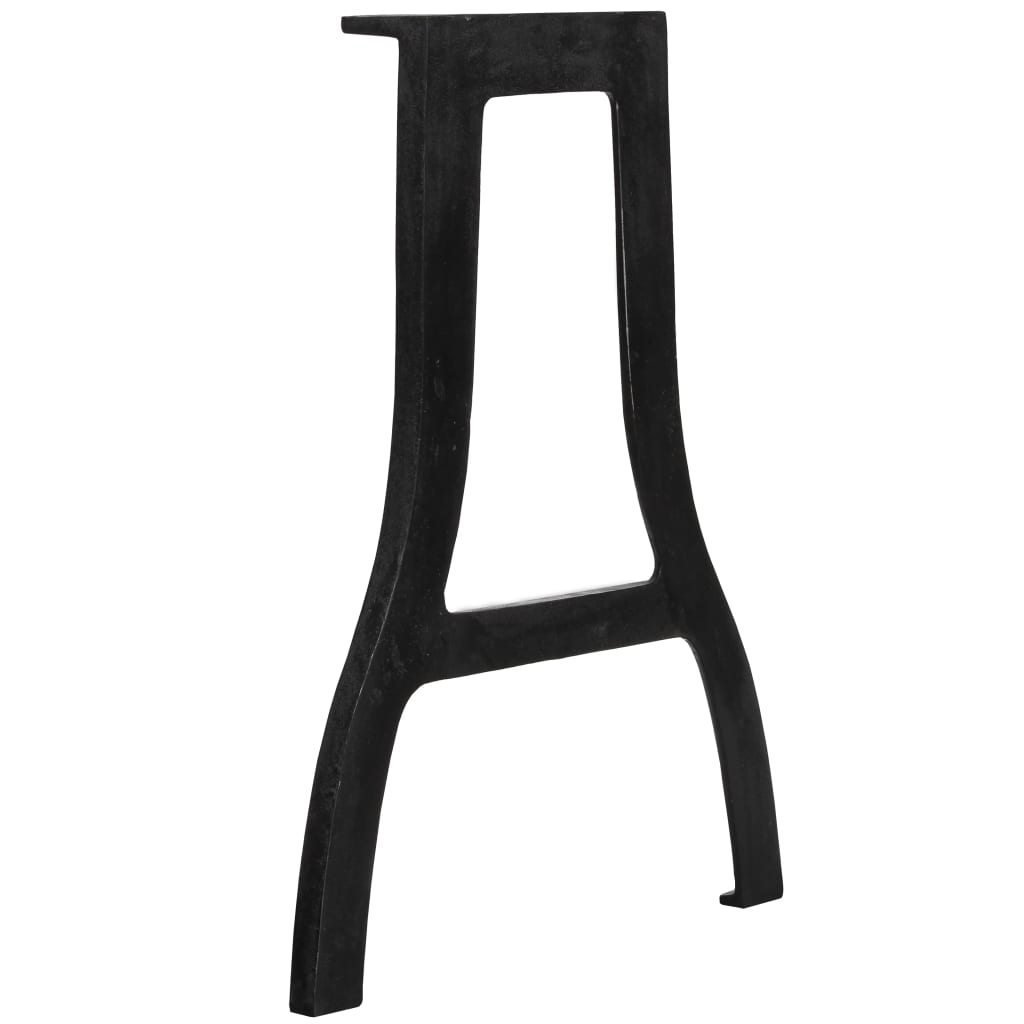 A-Frame Cast Iron Dining Table Legs 2 pcs - Durable & Stylish