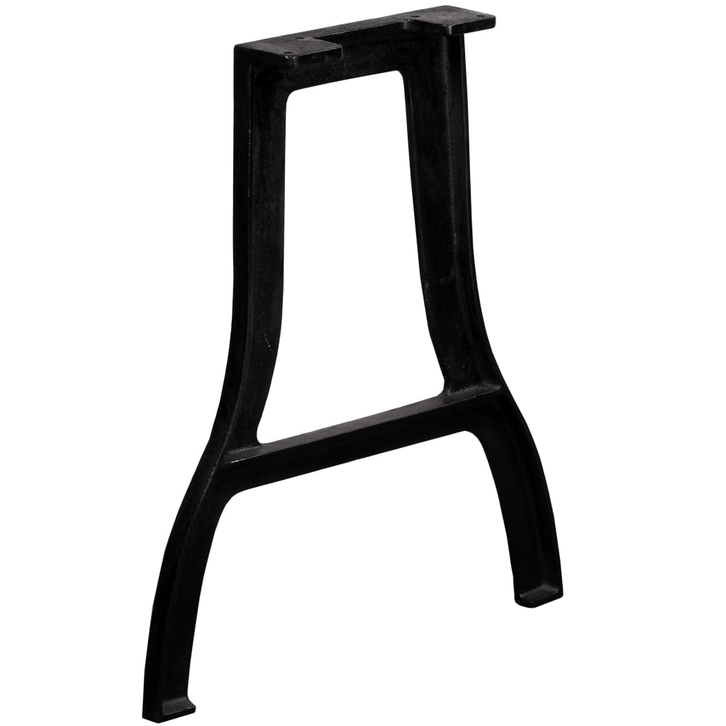 A-Frame Cast Iron Dining Table Legs 2 pcs - Durable & Stylish