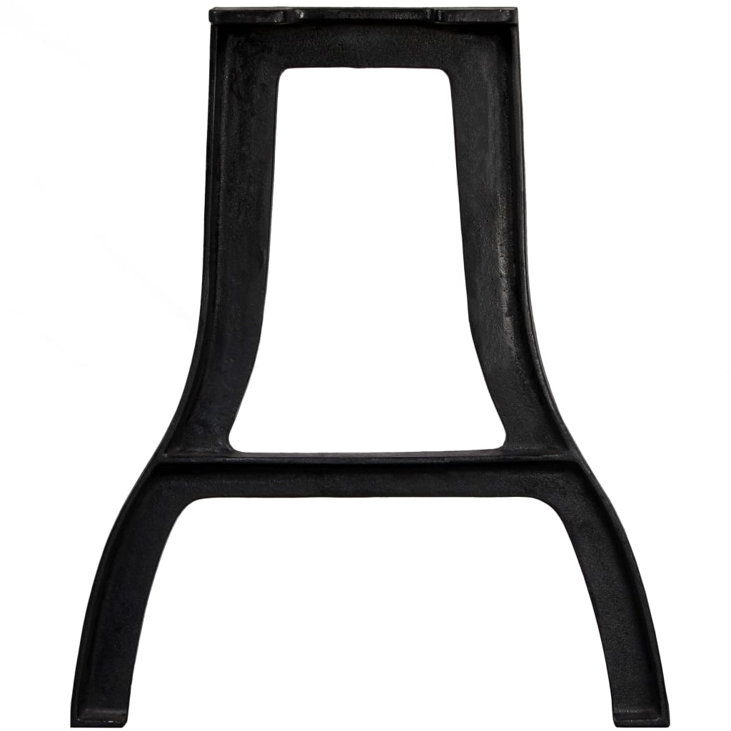 A-Frame Cast Iron Dining Table Legs 2 pcs - Durable & Stylish