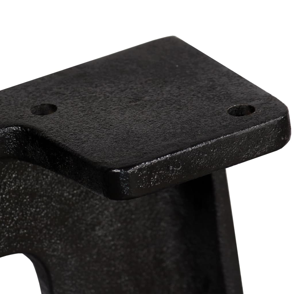 A-Frame Cast Iron Dining Table Legs 2 pcs - Durable & Stylish
