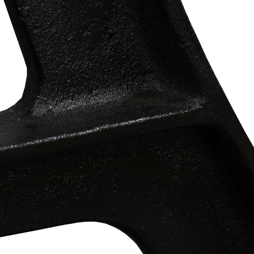 A-Frame Cast Iron Dining Table Legs 2 pcs - Durable & Stylish