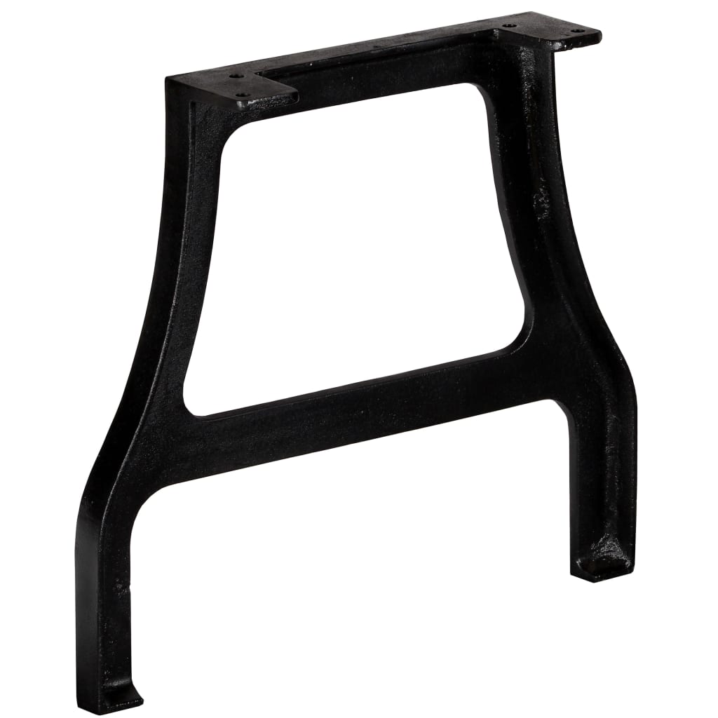 A-Frame Cast Iron Coffee Table Legs 2 pcs - Durable & Stylish Design
