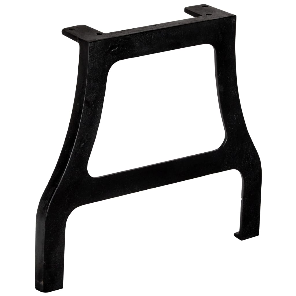 A-Frame Cast Iron Coffee Table Legs 2 pcs - Durable & Stylish Design