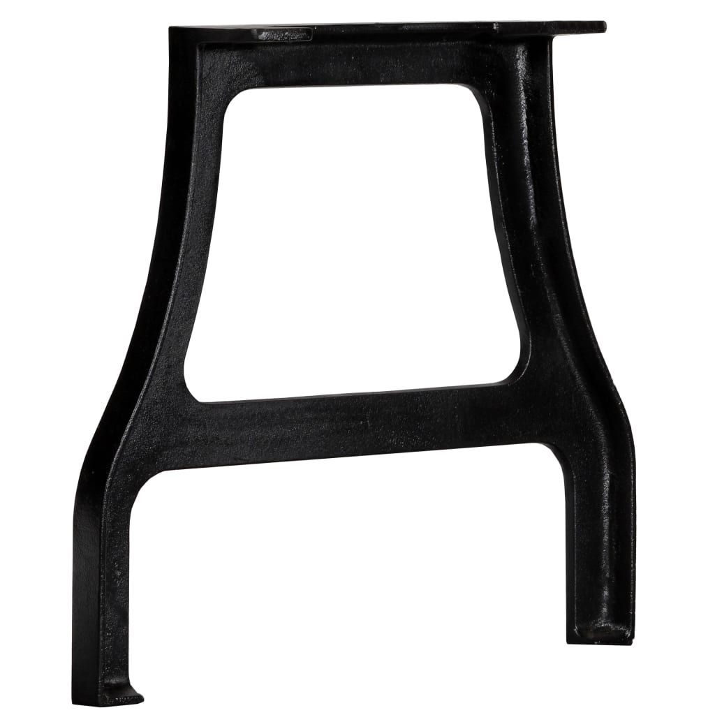 A-Frame Cast Iron Coffee Table Legs 2 pcs - Durable & Stylish Design