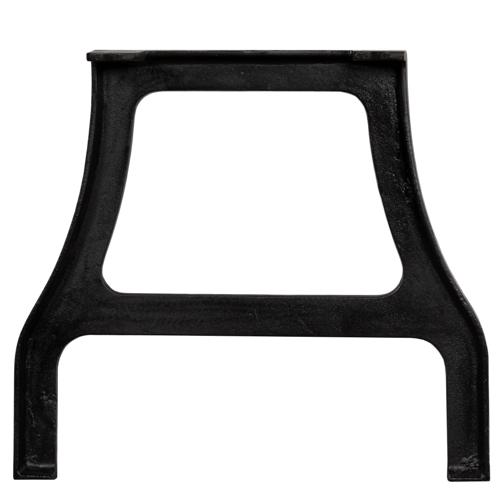 A-Frame Cast Iron Coffee Table Legs 2 pcs - Durable & Stylish Design