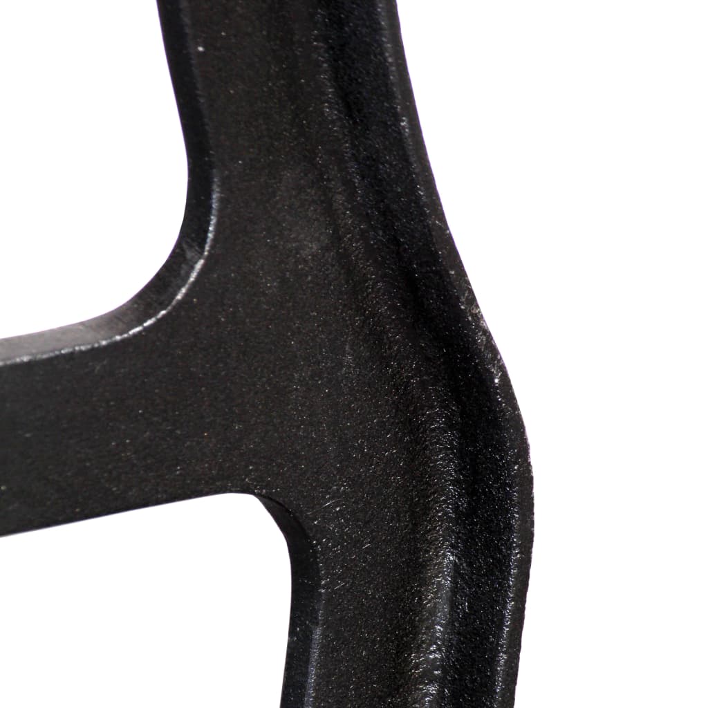 A-Frame Cast Iron Coffee Table Legs 2 pcs - Durable & Stylish Design