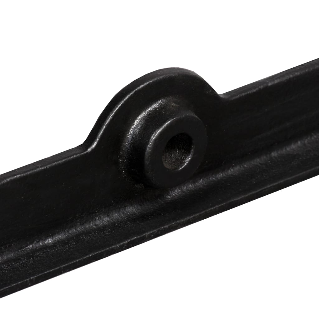 Durable Cast Iron Y-Frame Dining Table Legs, Set of 2