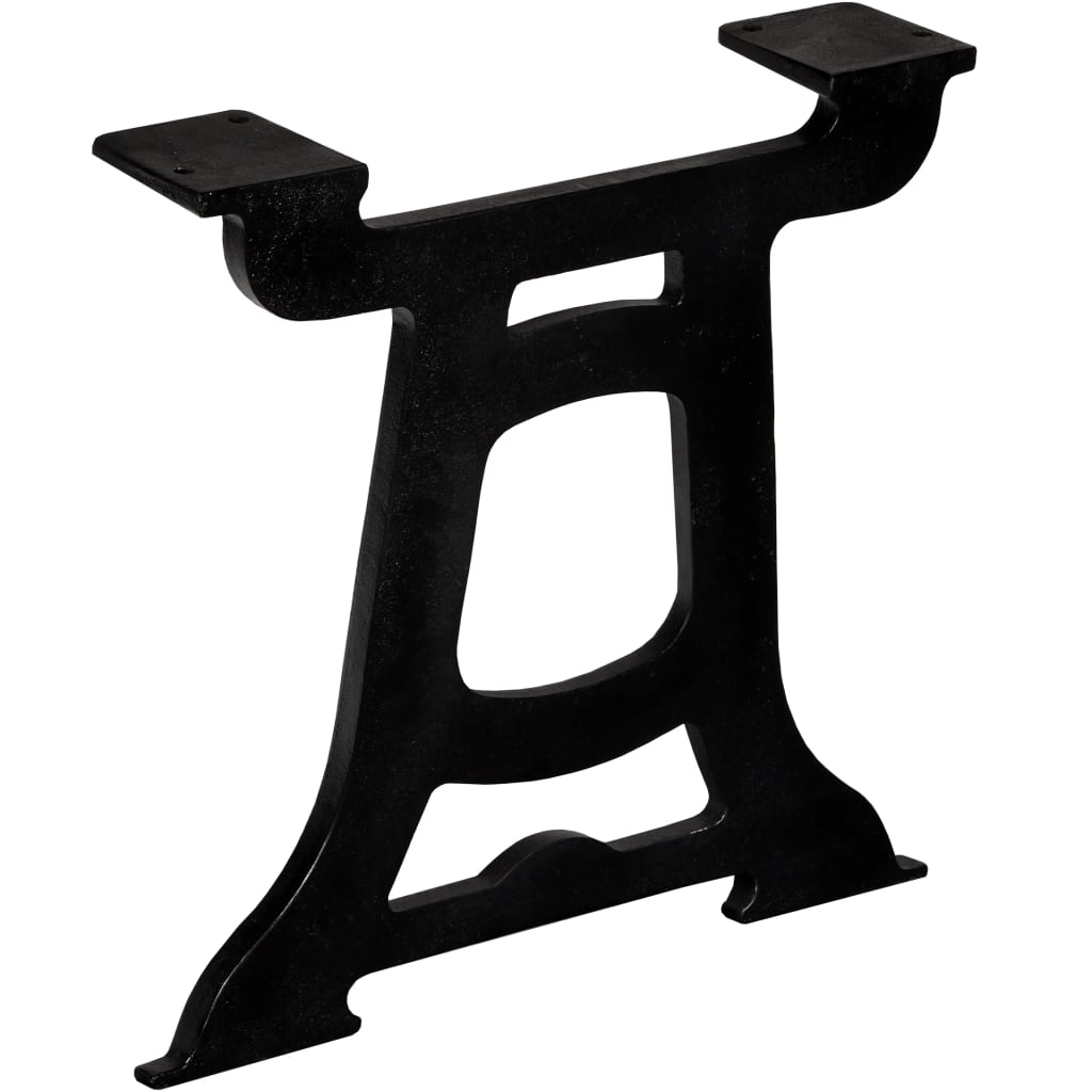 Cast Iron Y-Frame Coffee Table Legs 2 pcs - Durable & Stylish
