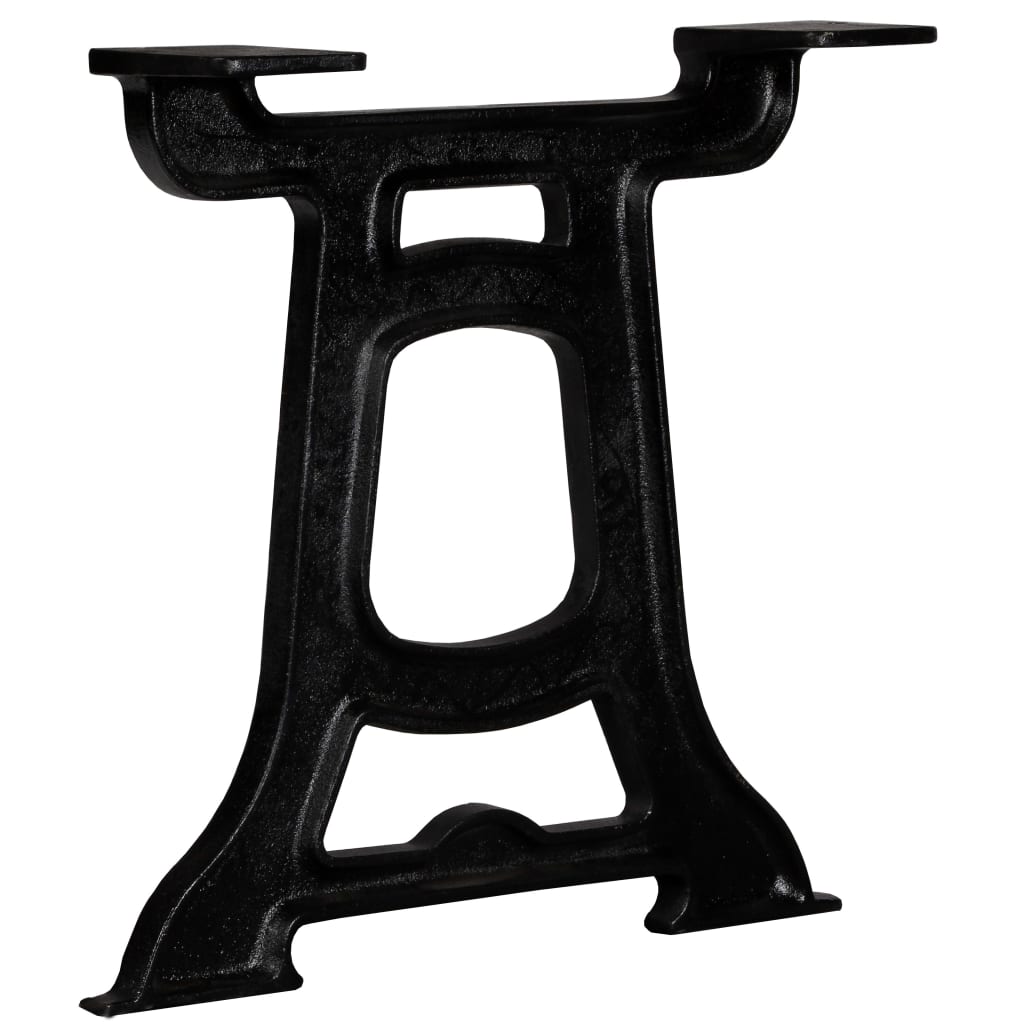 Cast Iron Y-Frame Coffee Table Legs 2 pcs - Durable & Stylish