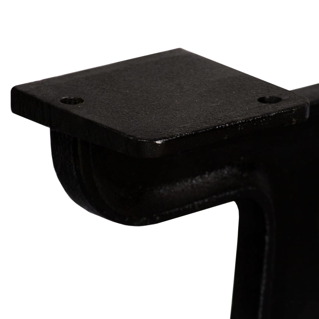 Cast Iron Y-Frame Coffee Table Legs 2 pcs - Durable & Stylish