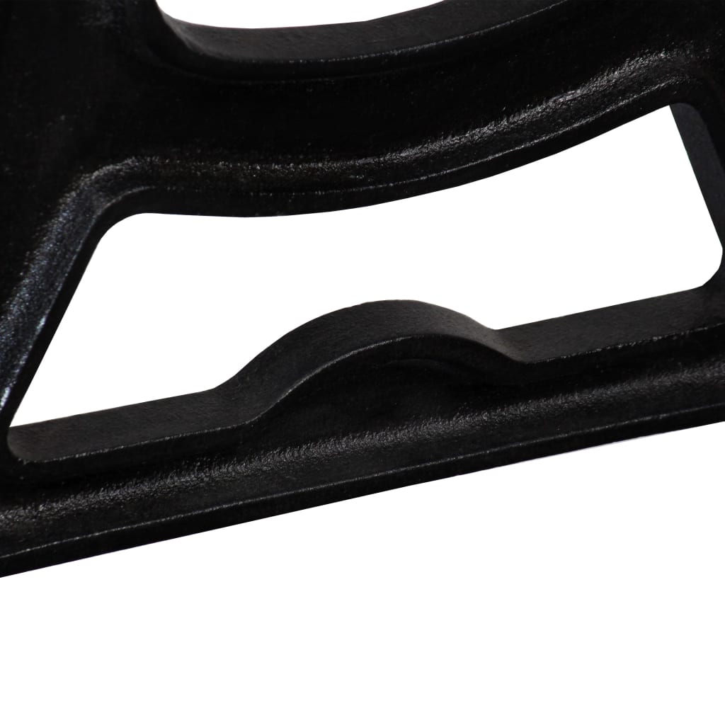 Cast Iron Y-Frame Coffee Table Legs 2 pcs - Durable & Stylish