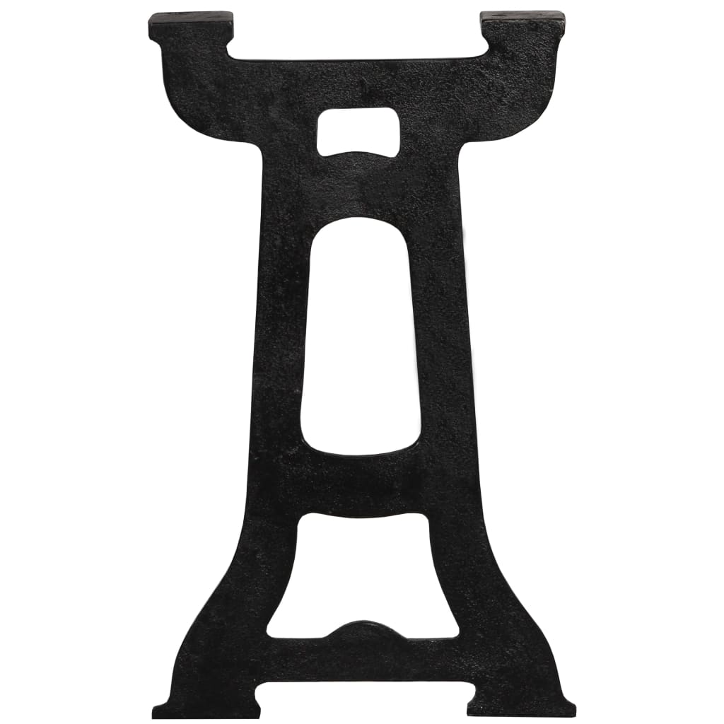 Cast Iron Y-Frame Bench Legs 2 Pcs - Durable & Stylish Support