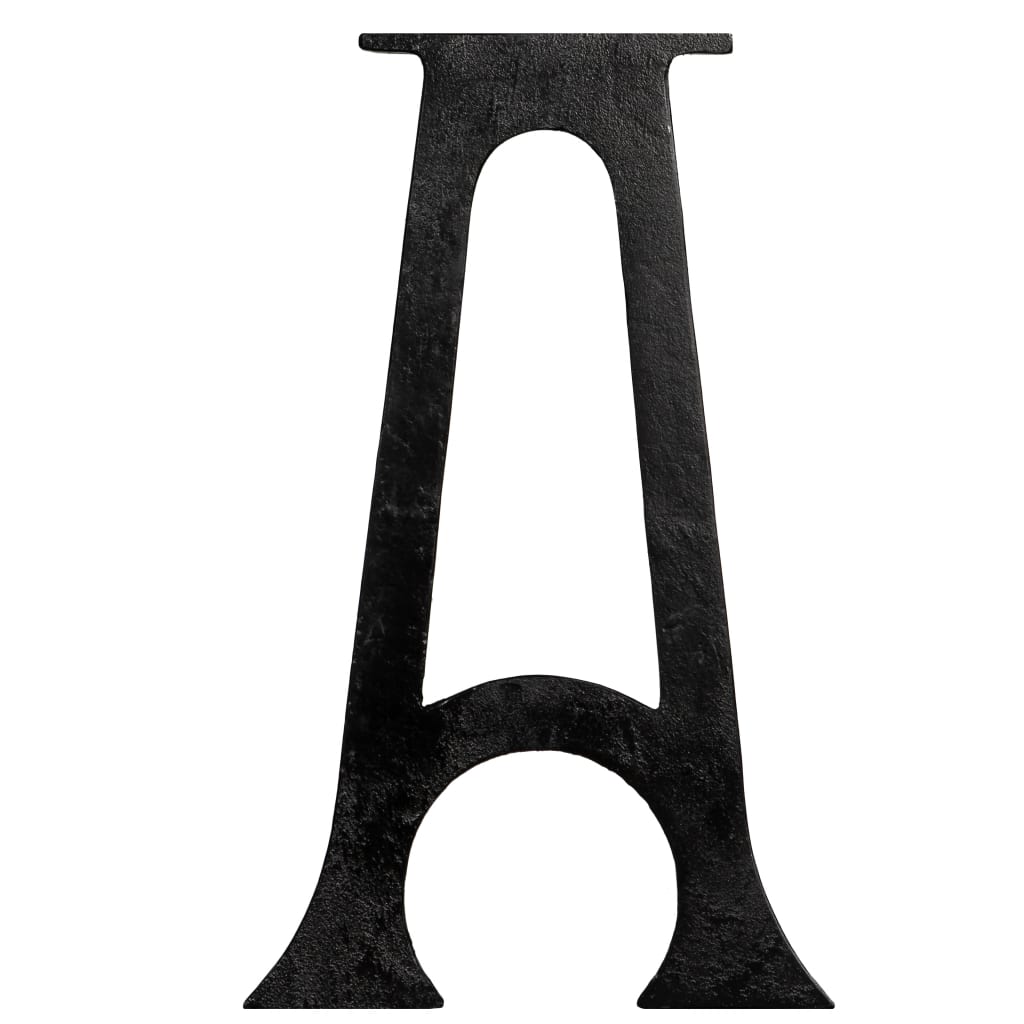 Arched A-Frame Cast Iron Bench Legs 2pcs - Durable & Stylish
