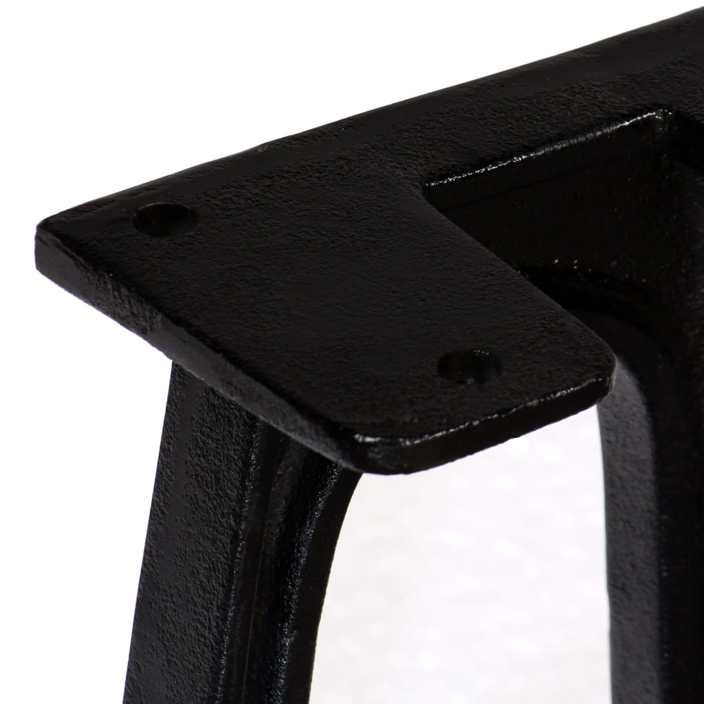 Arched A-Frame Cast Iron Bench Legs 2pcs - Durable & Stylish