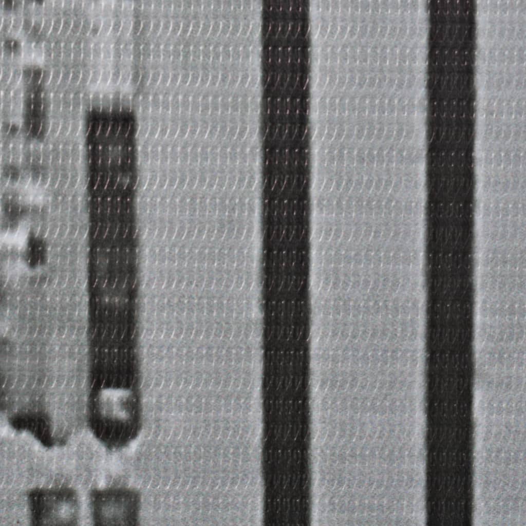 Folding Room Divider 228x170 cm - NY Day Black & White Canvas