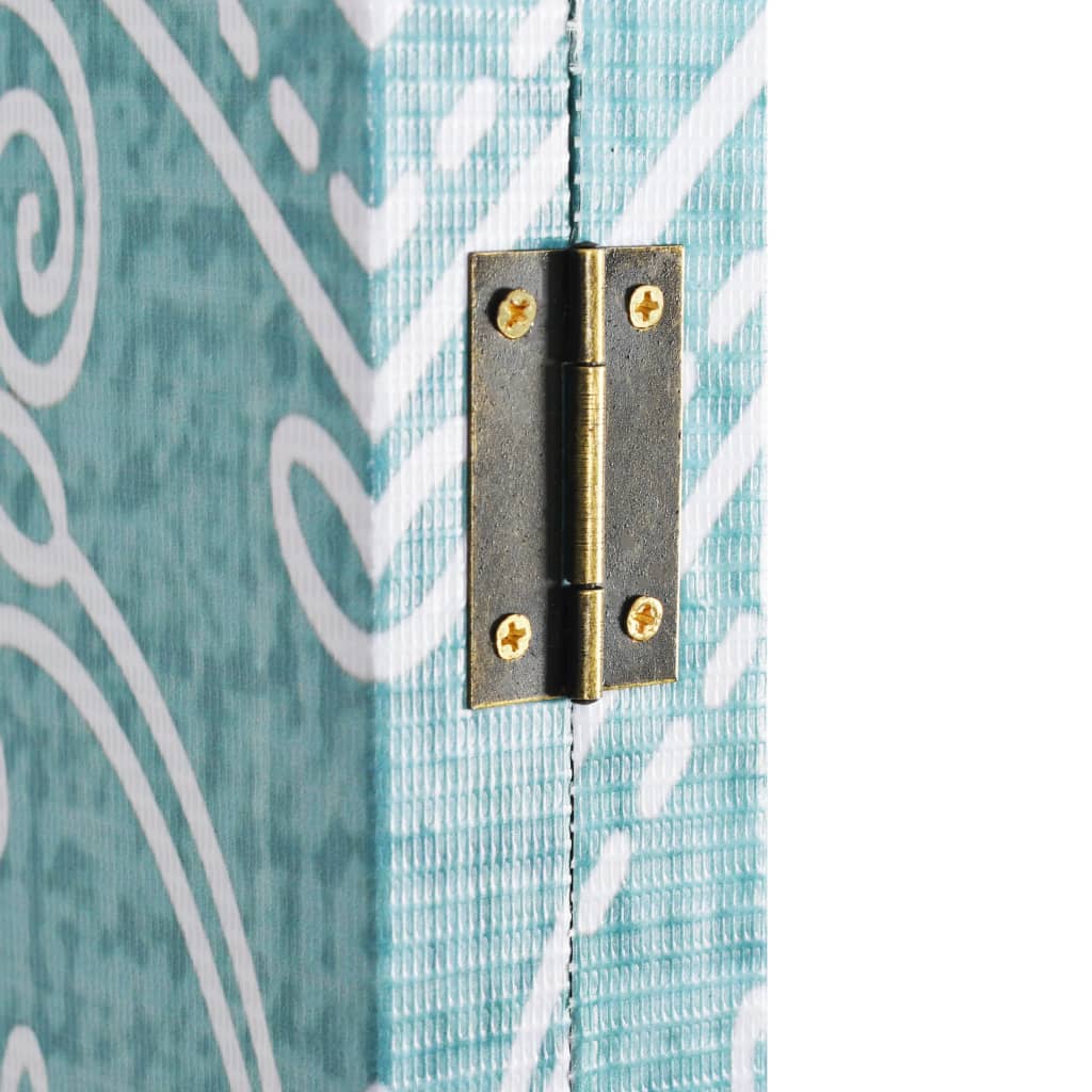 Butterfly Blue Folding Room Divider, 228x170 cm – Stylish Privacy Panel