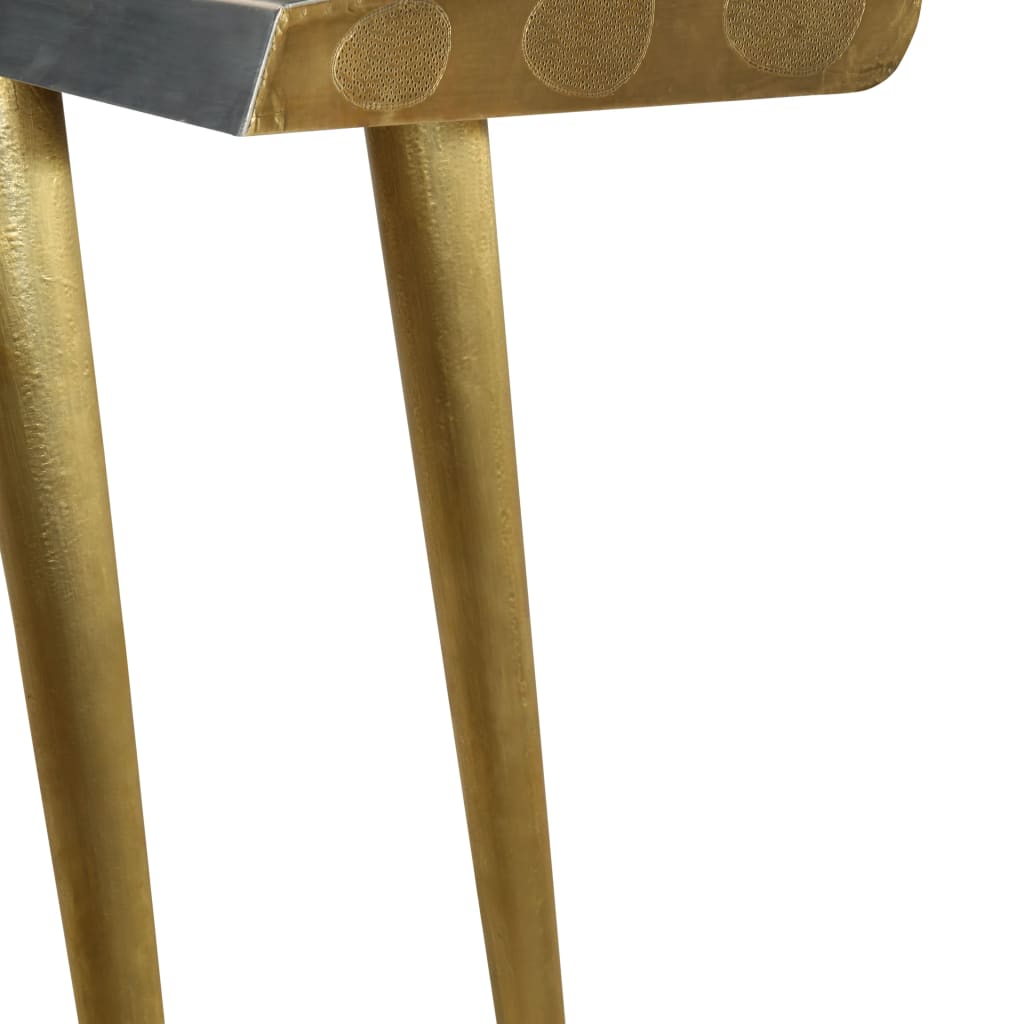 Vintage Aviator Writing Desk - Aircraft Style, 120x60x76 cm, Aluminum