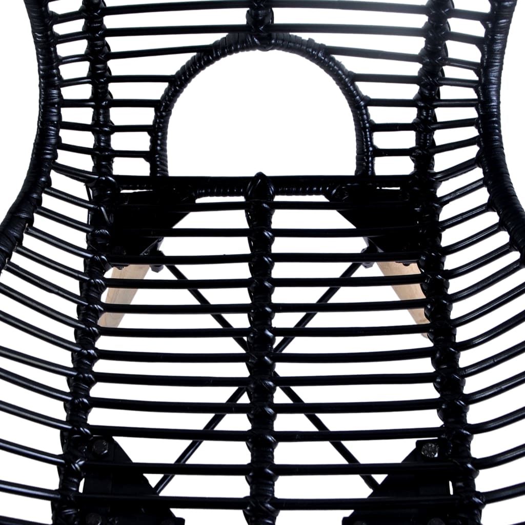 Set of 6 Natural Rattan Dining Chairs - Elegant & Sturdy