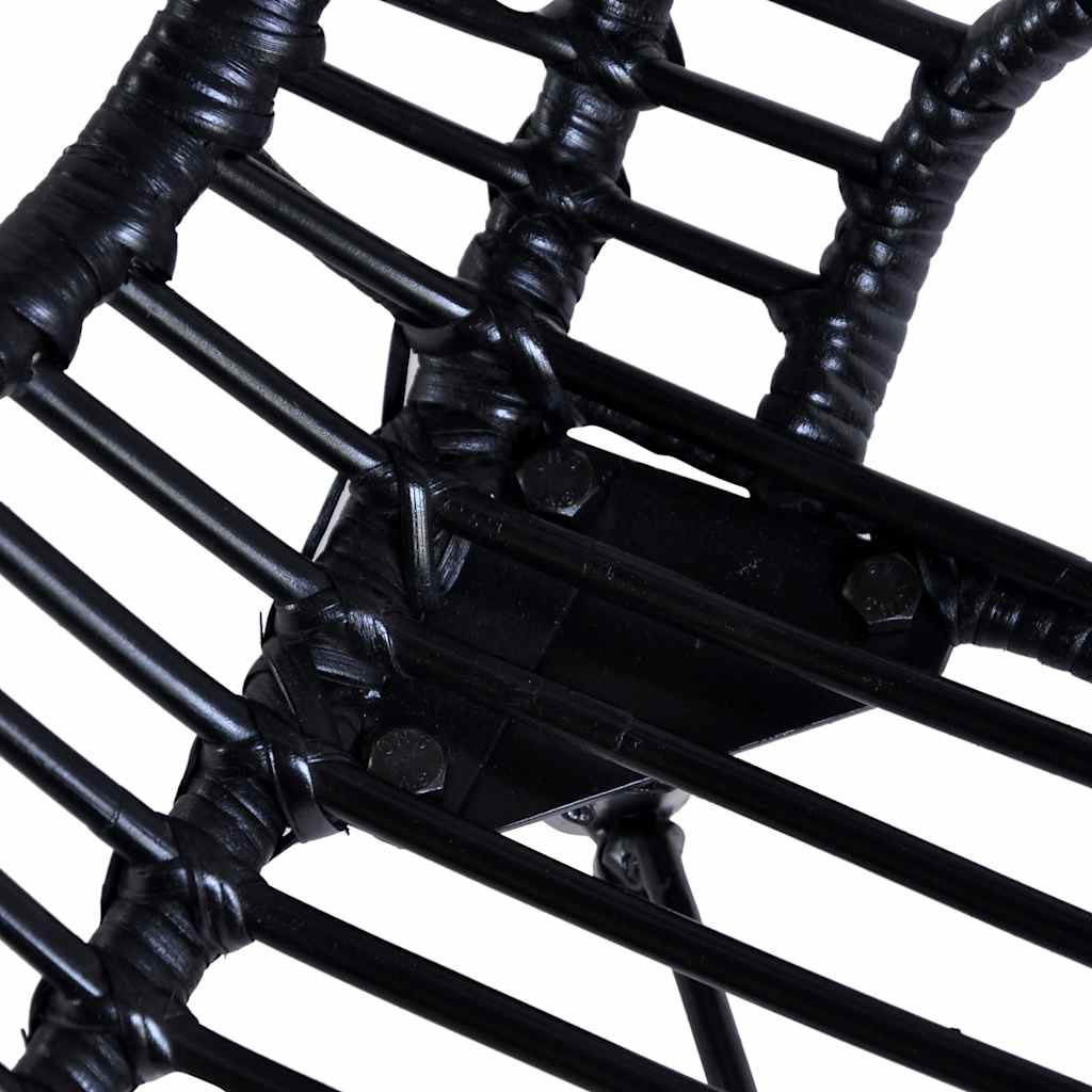 Set of 6 Natural Rattan Dining Chairs - Elegant & Sturdy