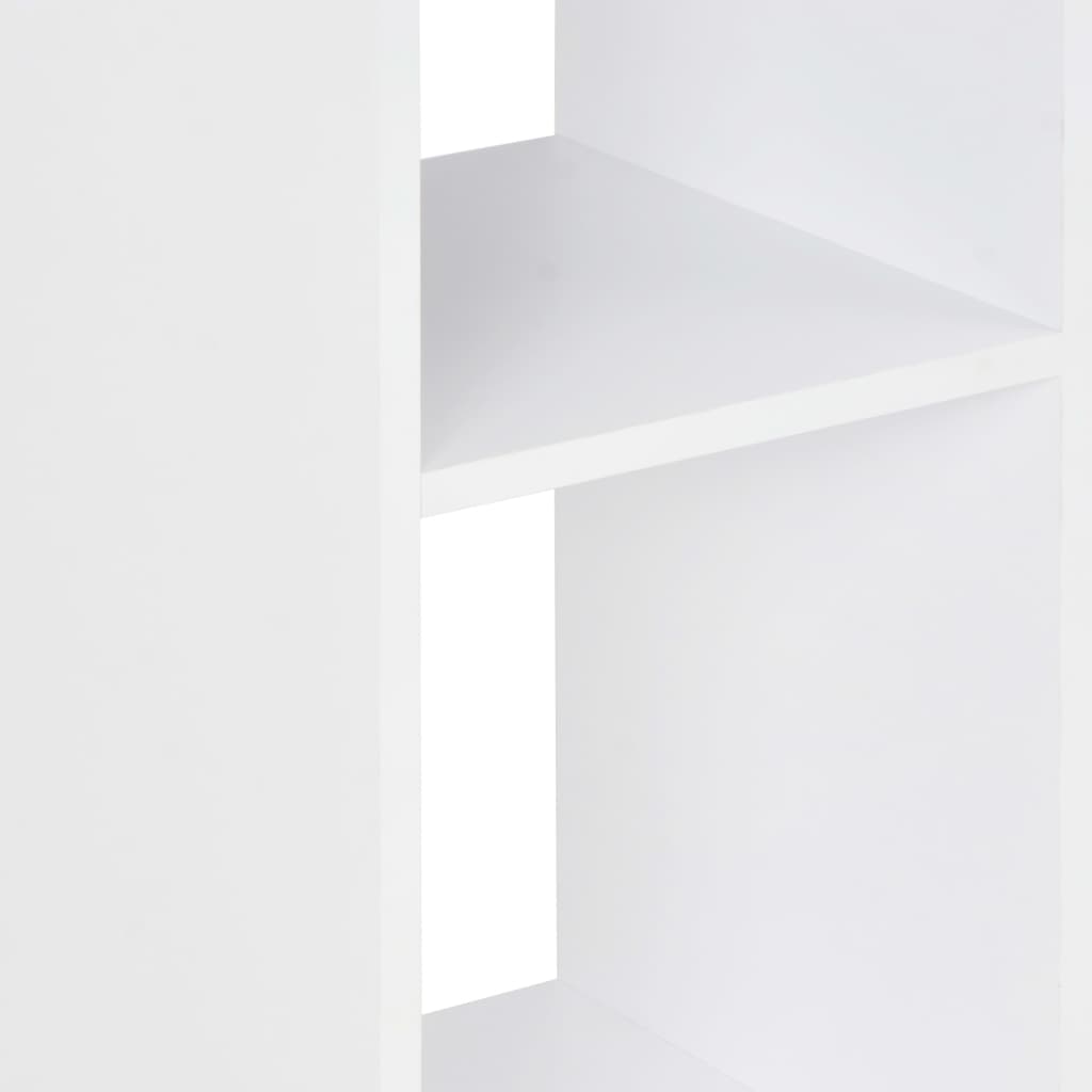 White & Anthracite Grey Bar Table 60x60x110 cm - Stylish Design