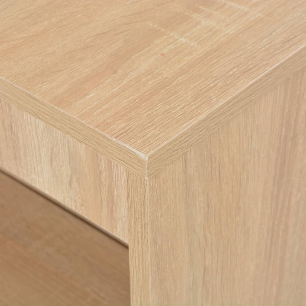 Oak Bar Table with Shelf - 110x50x103 cm | Stylish & Functional