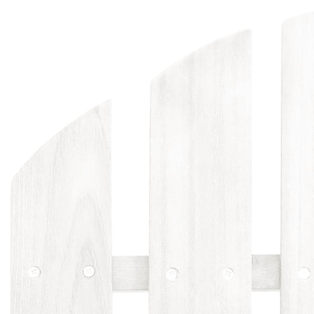 White Wooden Garden Rocking Chair - Perfect for Outdoor Relaxation