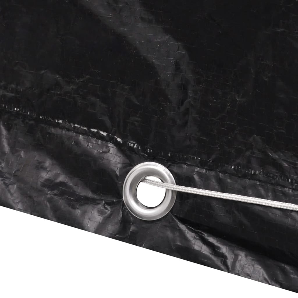 Durable Green Garden Furniture Cover, 8 Eyelets, 180x70x90 cm