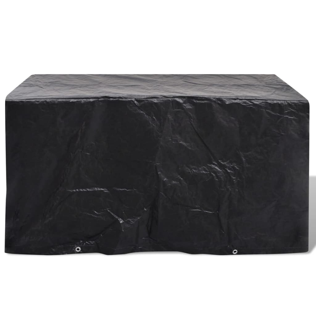 Durable Green Garden Furniture Cover, 8 Eyelets, 180x70x90 cm