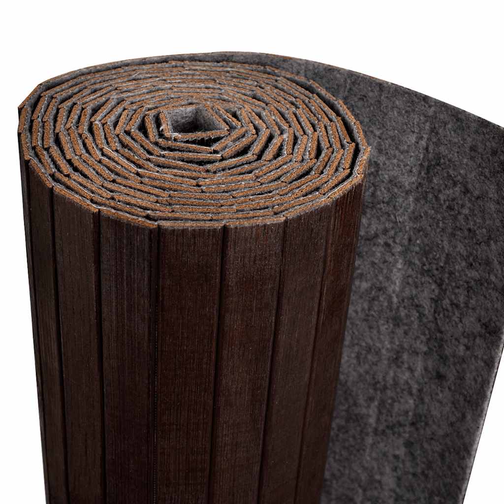 Dark Brown Bamboo Room Divider - 250x165 cm Privacy Screen