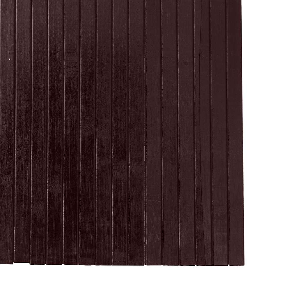 Dark Brown Bamboo Room Divider - 250x165 cm Privacy Screen