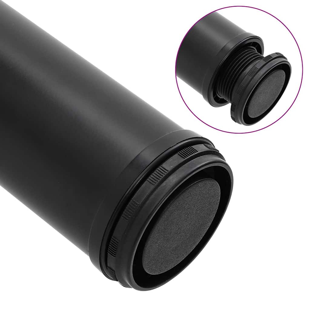 Adjustable Table Legs Set of 4, Black 710mm – Sleek & Versatile Design