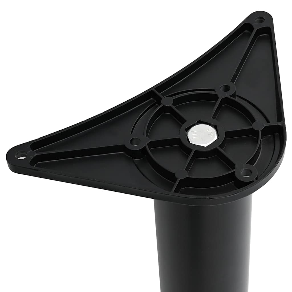 Adjustable Black Table Legs, 1100mm, Set of 4, Sturdy & Stylish