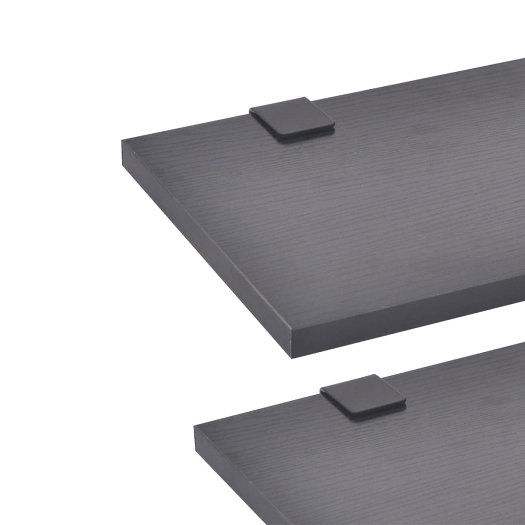 Nine Piece Bathroom Furniture and Basin Set Black