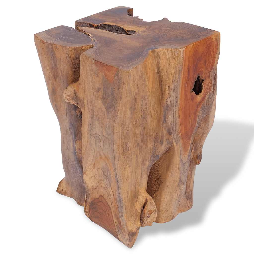 Solid Teak Wood Stool - Durable & Stylish Seating Solution