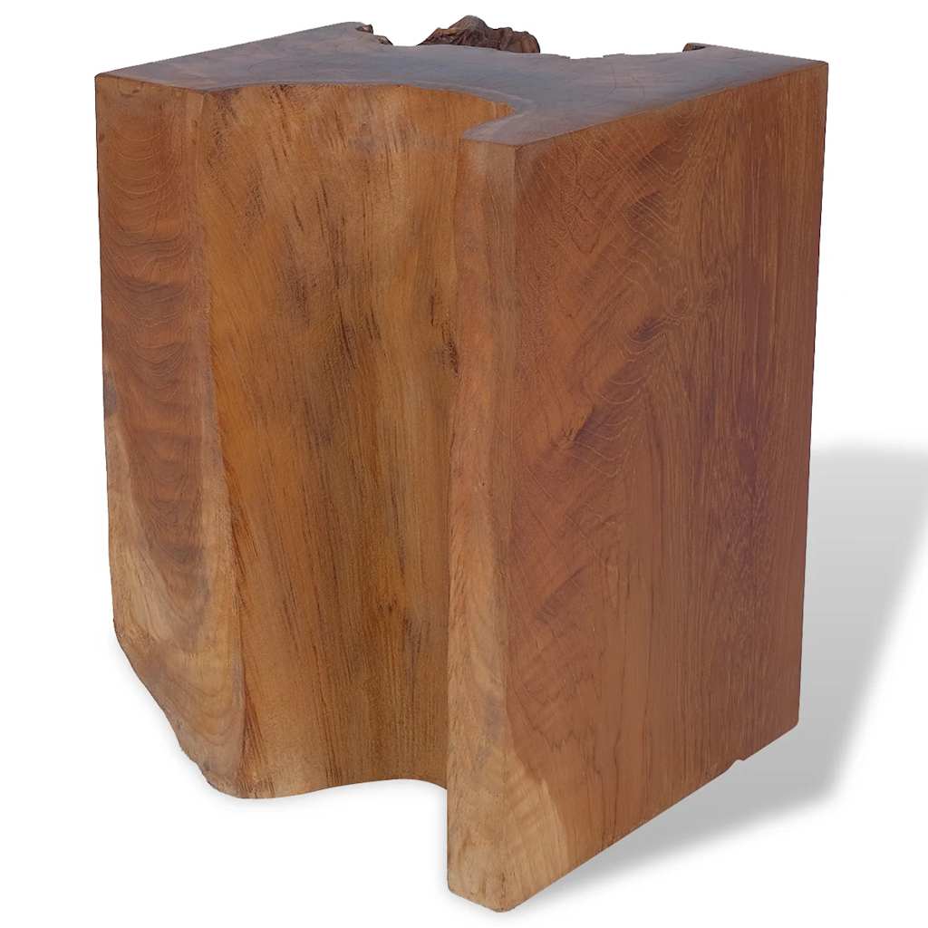 Solid Teak Wood Stool - Durable & Stylish Seating Solution