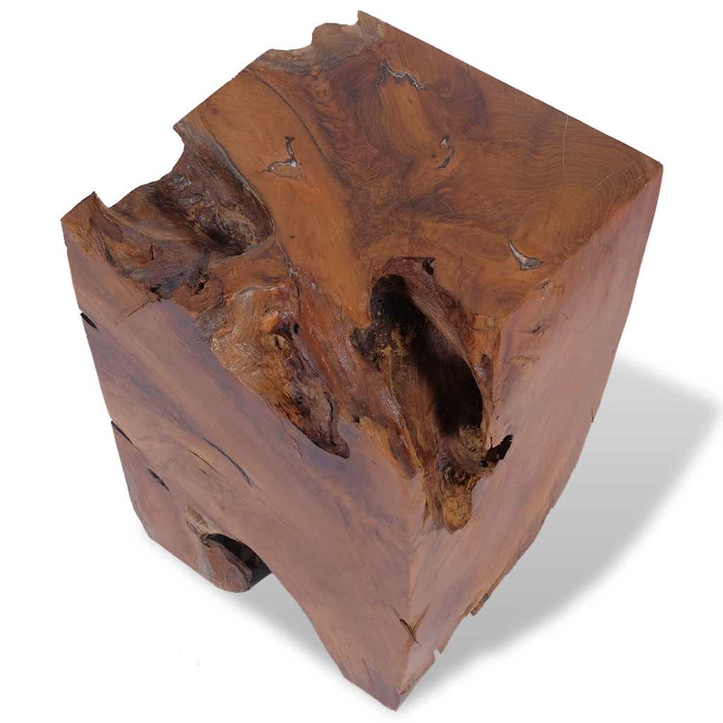 Solid Teak Wood Stool - Durable & Stylish Seating Solution