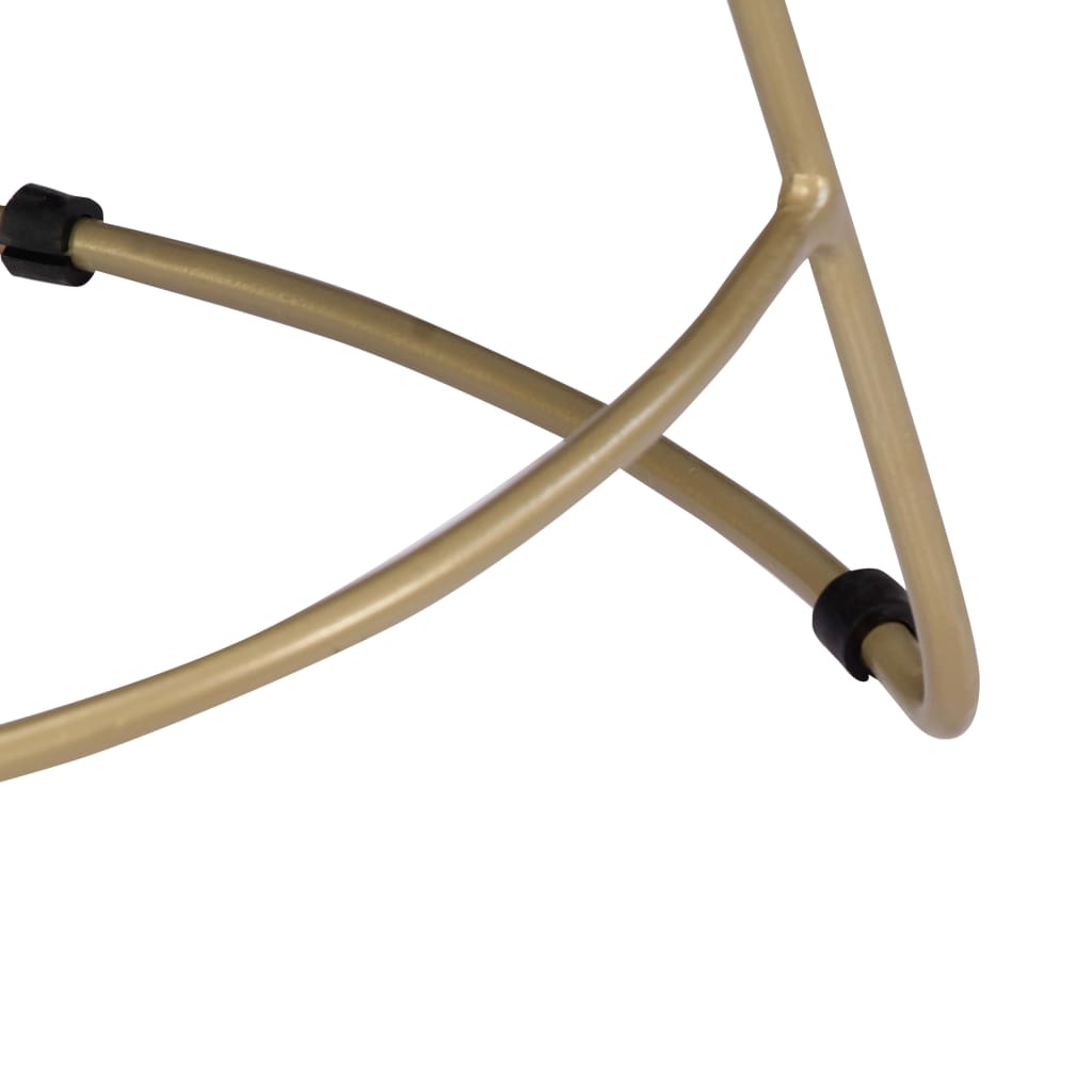 Elegant Gavin Bar Stools, Set of 2 in Solid Mango Wood