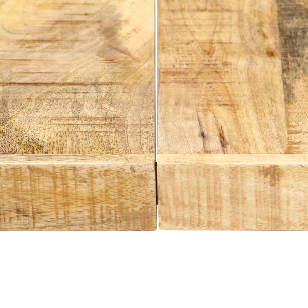 Stylish Solid Mango Wood Dining Table 160x80x75 cm