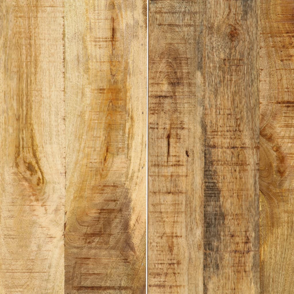 Stylish Solid Mango Wood Dining Table 160x80x75 cm