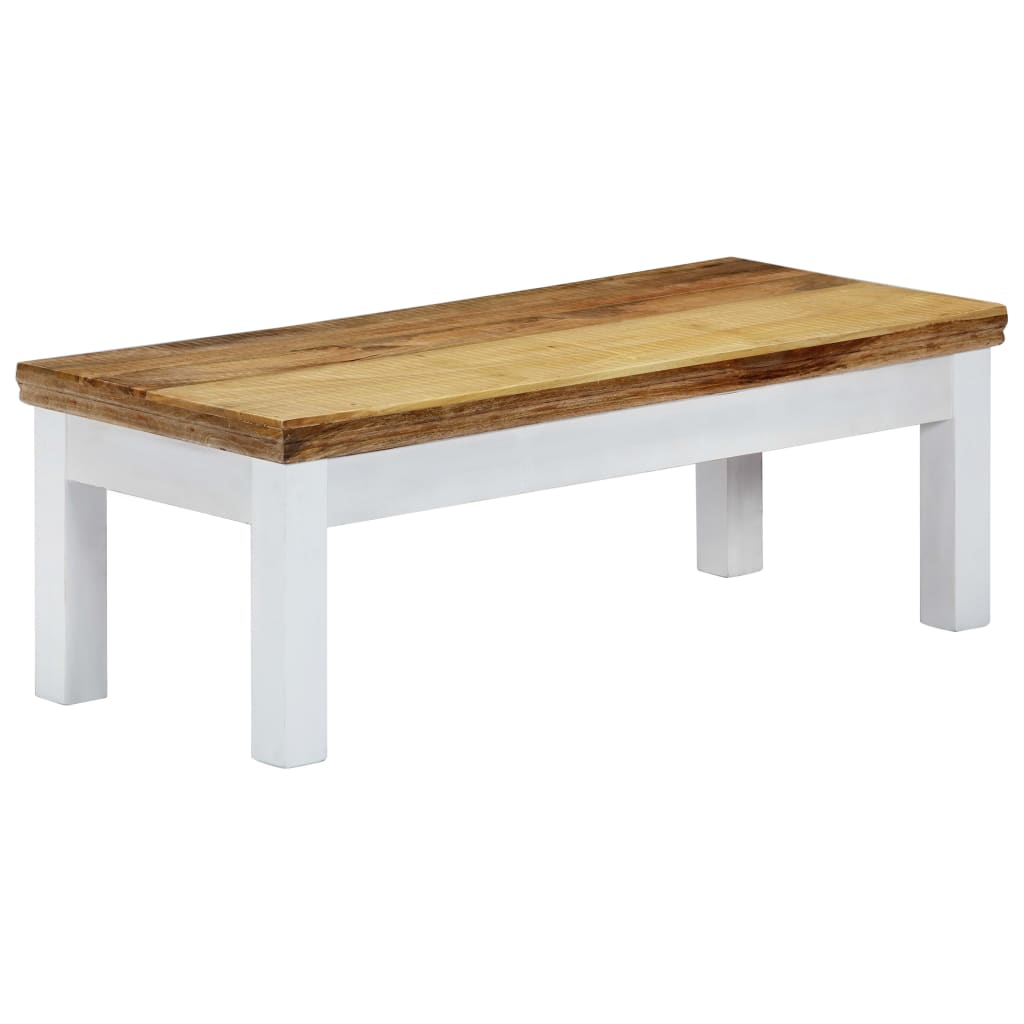 Coffee Table 110x50x40 cm Solid Mango Wood