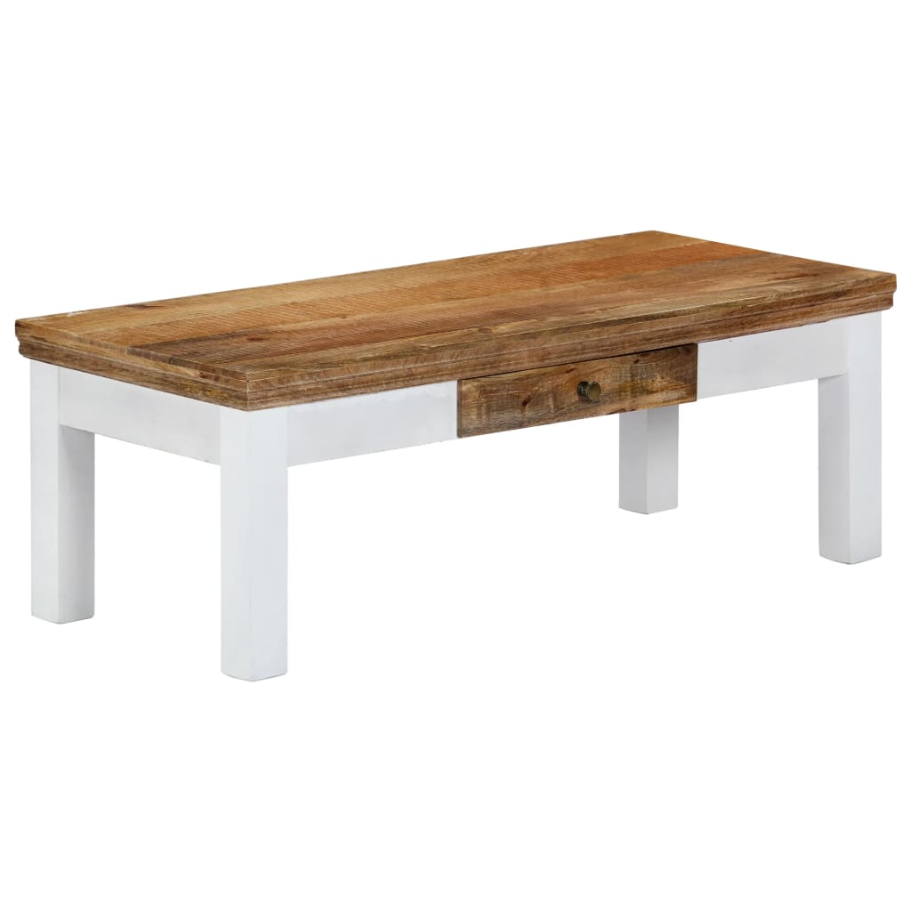 Coffee Table 110x50x40 cm Solid Mango Wood