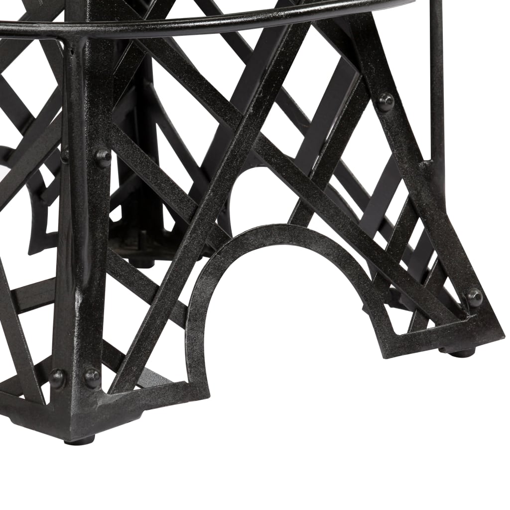 Real Leather Bar Stools, Set of 2 - Elegant & Durable Seating